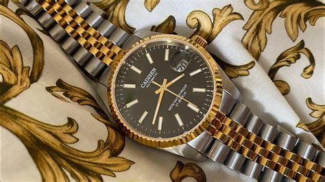 rolex date hommage|Rolex datejust homage review.